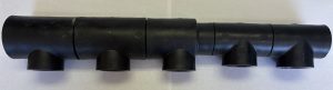 6 Ton Para Header 1 1/4" inlet, 1" outlet