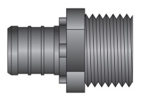 3/4" PEX x 3/4" MPT  HPP Adapter..