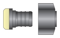 3/4" PEX Insert x 3/4" FPT Swivel Adapter - HPP