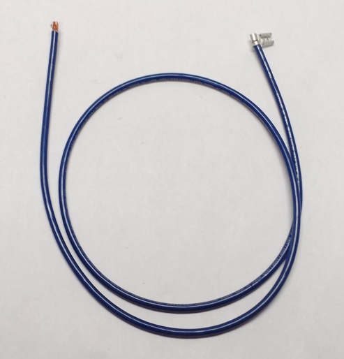 Compressor Wire 10 AWG  Blue Lead  36"