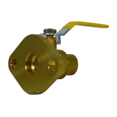 Full Port Flange Ball Valve swt x flange 1"