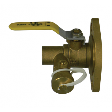 1"   Full Port Flange Ball Valve w/Purge Port  swt x flange