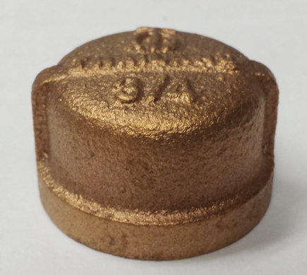 3/4"  Bronze Cap.