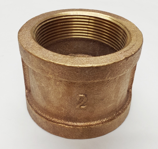 2"  Bronze Coupling.