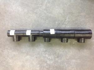 6 Ton Para Header 1 1/4" inlet 3/4" outlet.