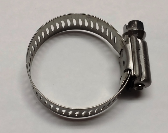 Hose clamp 1 1/2"       (sold as box of 10)