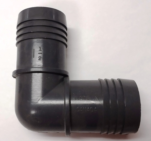 1-1/2" x 1-1/2" PVC Elbow Plastic to Plastic