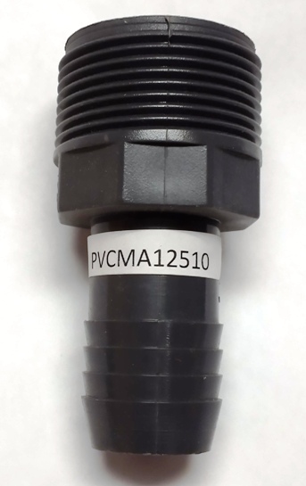 1" x 1-1/4" PVC Reducing Male Adapters.. Plastic Pipe to Male Iron Pipe (MIP).